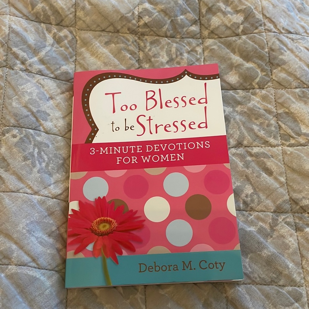 To blessed to be stressed book for women